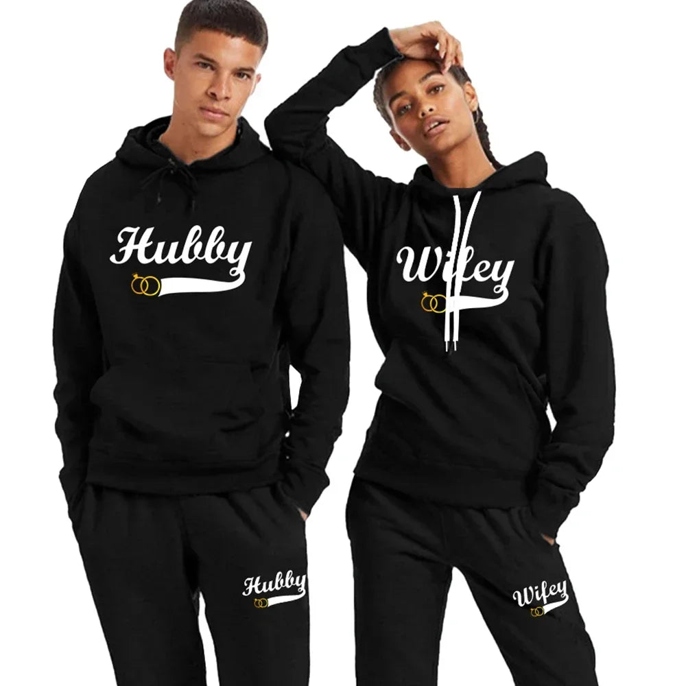 Hubby Wifey Matching Tracksuit