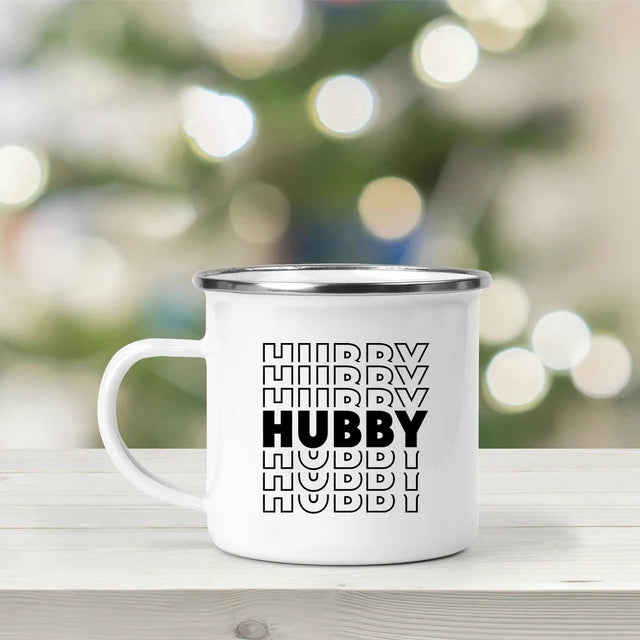 Hubby and Wifey Coffee Mugs