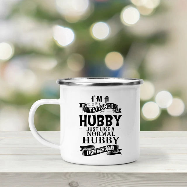 Hubby and Wifey Coffee Mugs
