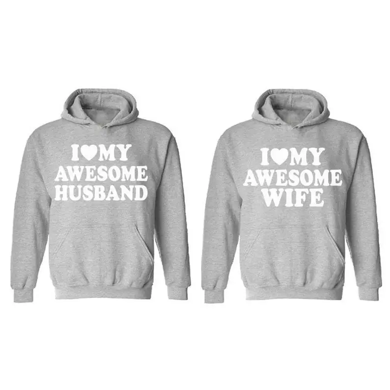 Husband and Wife Hoodies