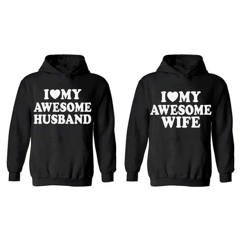 Husband and Wife Hoodies