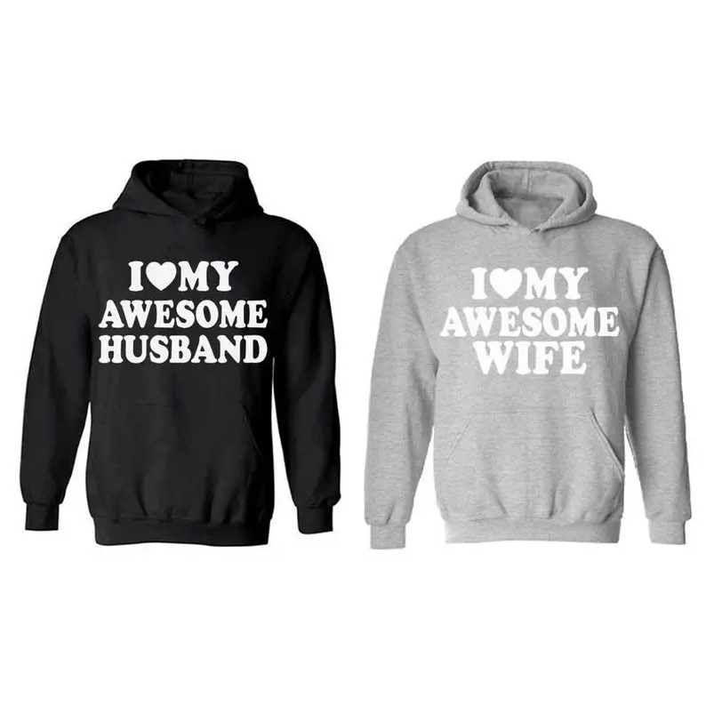 Husband and Wife Hoodies