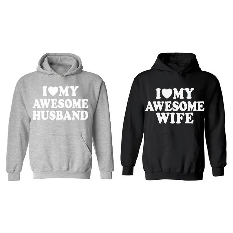 Husband and Wife Hoodies