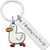 I Ducking Love You Keychain