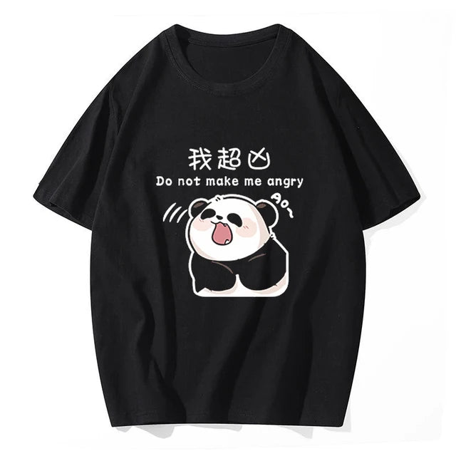 panda couple shirt design