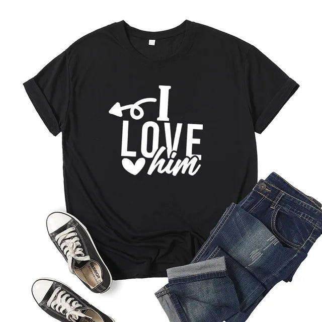 I Love Her I Love Him Shirts