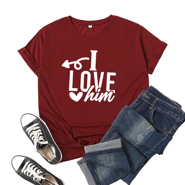 I Love Her I Love Him Shirts