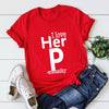 I Love Her Personnality Funny Couple Shirts