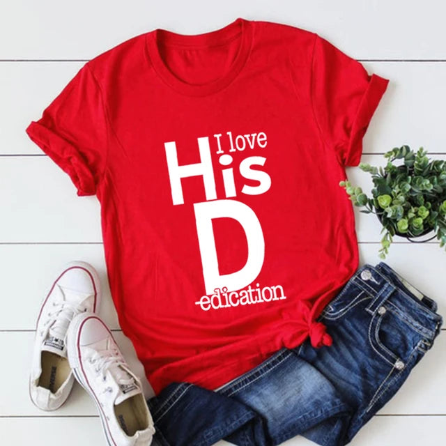 I Love Her Personnality Funny Couple Shirts
