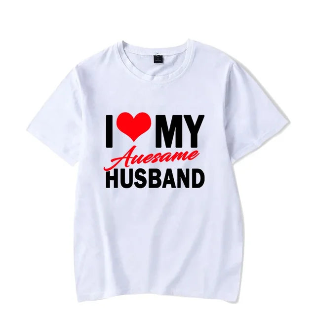 I Love My Awesome Husband Shirt
