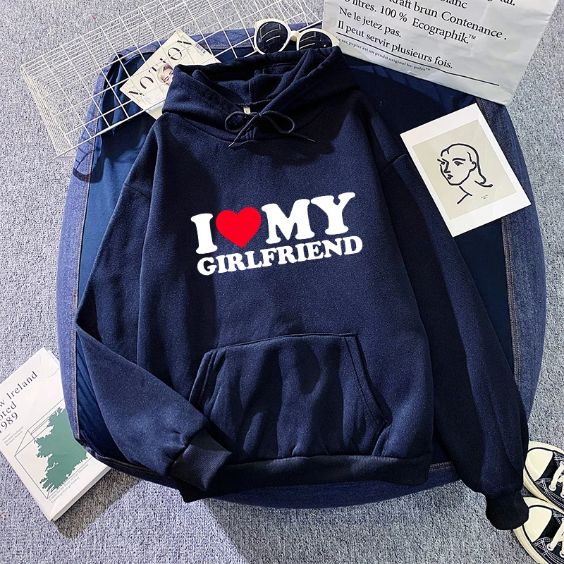 I Love My Boyfriend and Girlfriend Hoodie