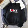 I Love My Boyfriend and Girlfriend Hoodie