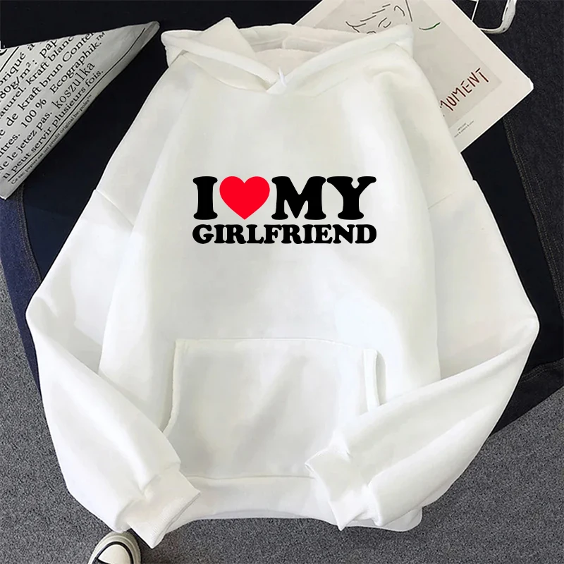 I Love My Boyfriend and Girlfriend Hoodie