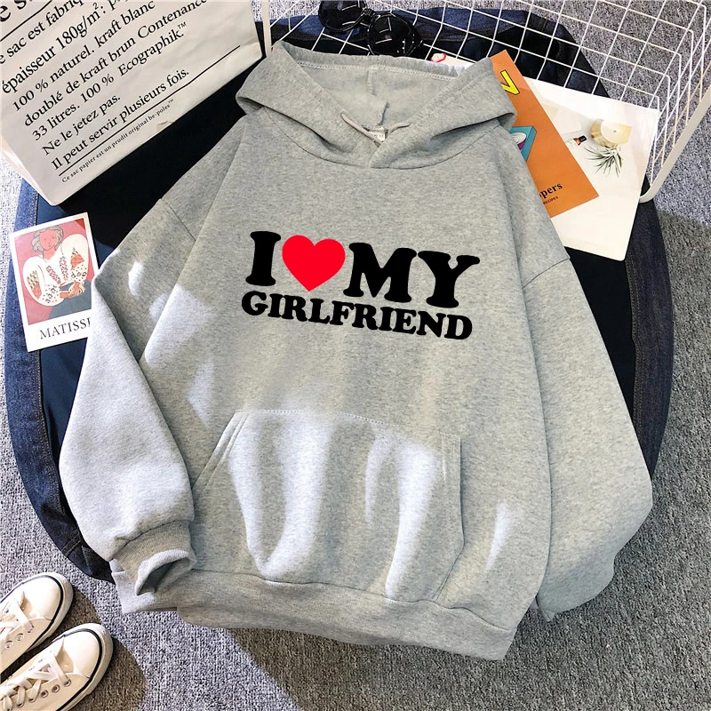 I Love My Boyfriend and Girlfriend Hoodie