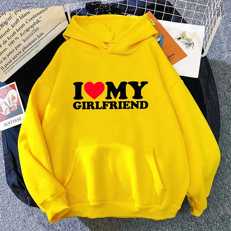 I Love My Boyfriend and Girlfriend Hoodie