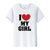 I Love My Girl Shirts