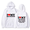 I Love My Girlfriend Stay Away Hoodie