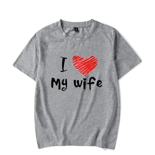I Love My Husband Wife T Shirts