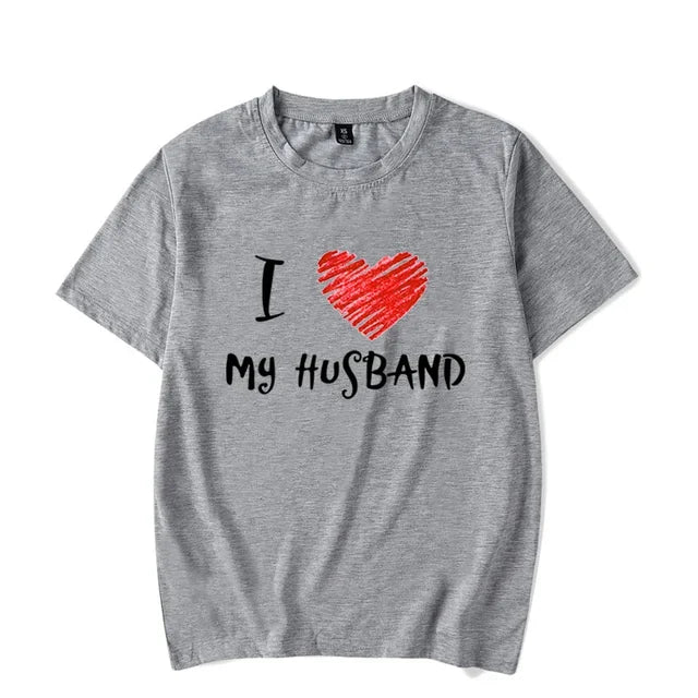 I Love My Husband Wife T Shirts