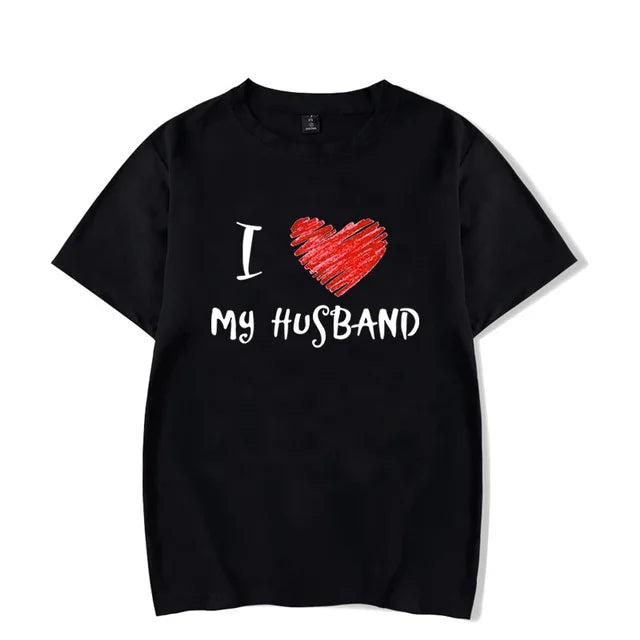 I Love My Husband Wife T Shirts