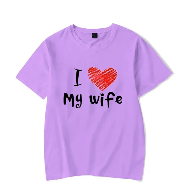 I Love My Husband Wife T Shirts