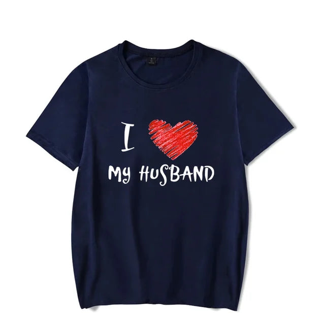 I Love My Husband Wife T Shirts