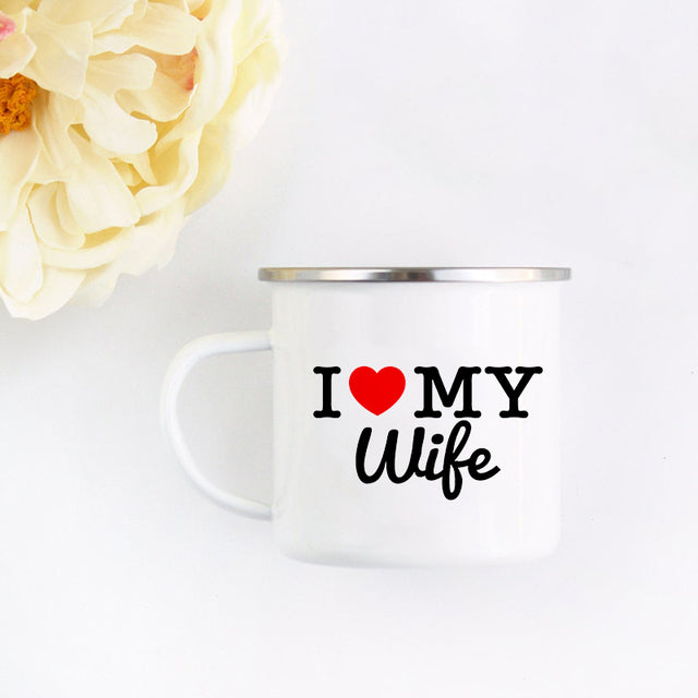 I Love My Wife Coffee Mug