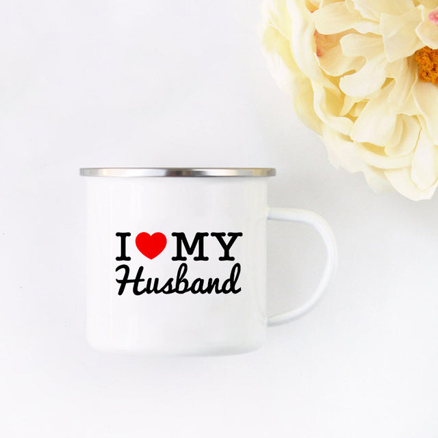 I Love My Wife Coffee Mug