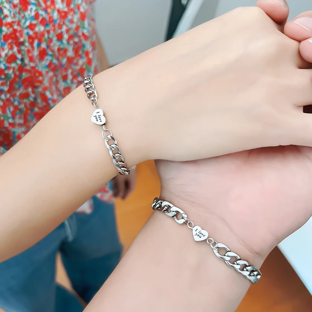 I Love You Bracelets for Couples