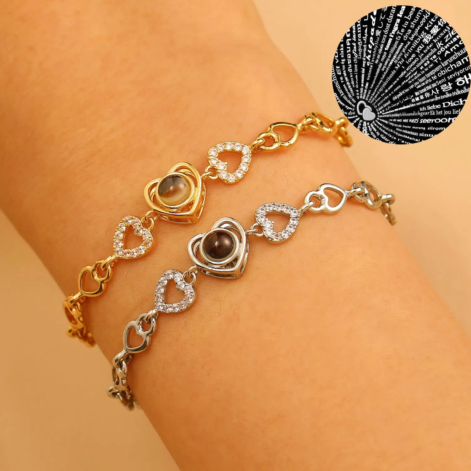 I Love You in 100 Languages Bracelet