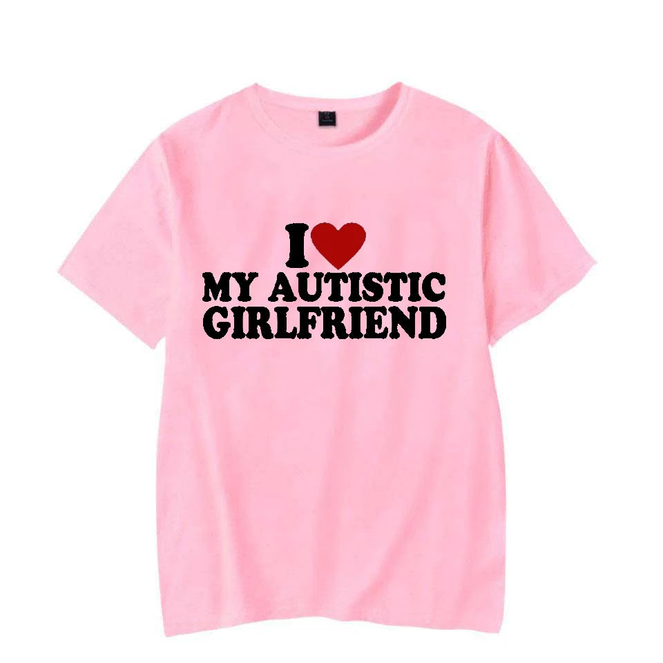 I Love My Autistic Boyfriend Shirt
