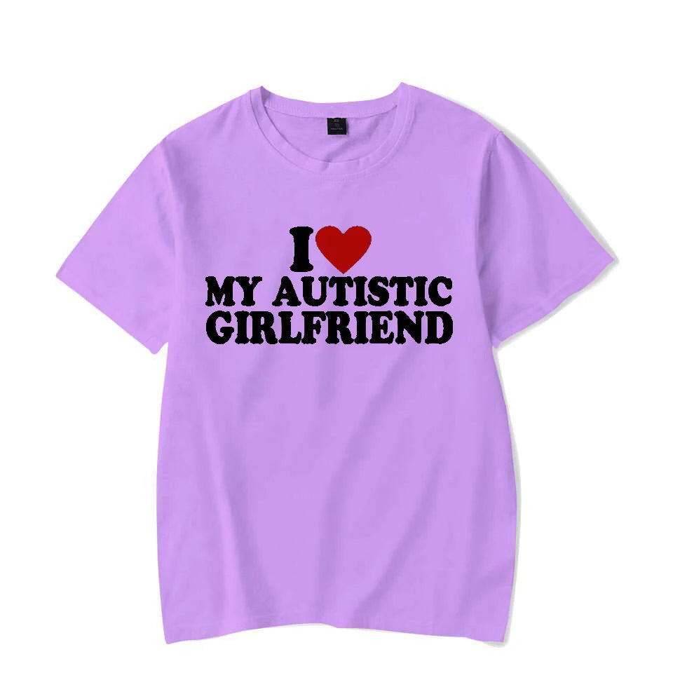 I Love My Autistic Boyfriend Shirt