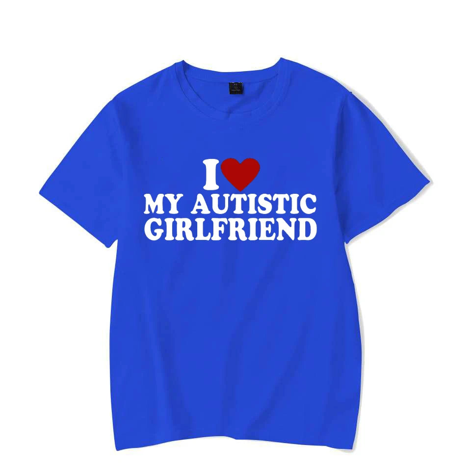 I Love My Autistic Boyfriend Shirt
