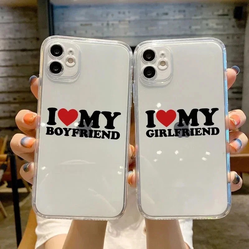 I Love My Boyfriend Phone Case
