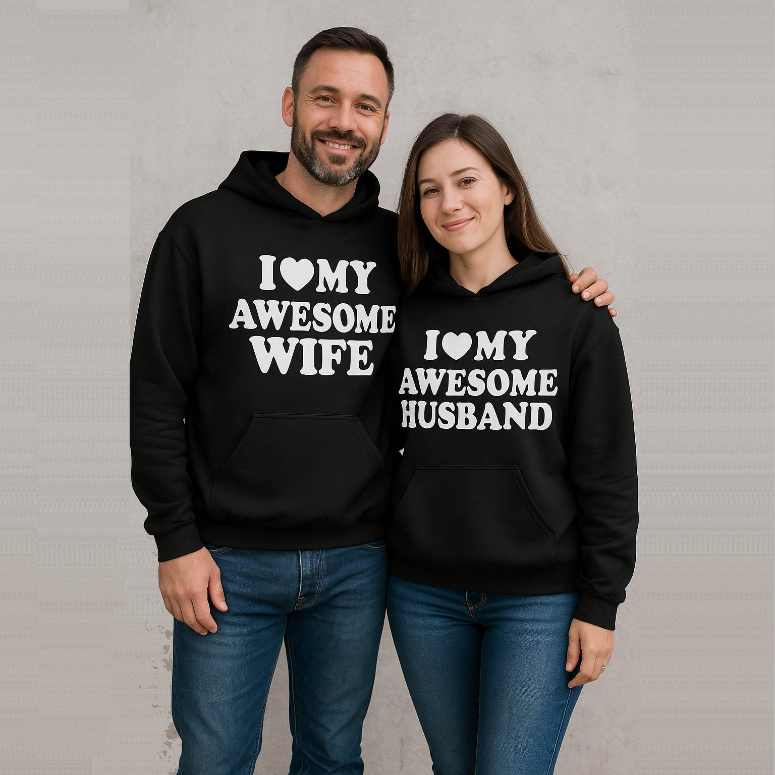 Husband and Wife Hoodies