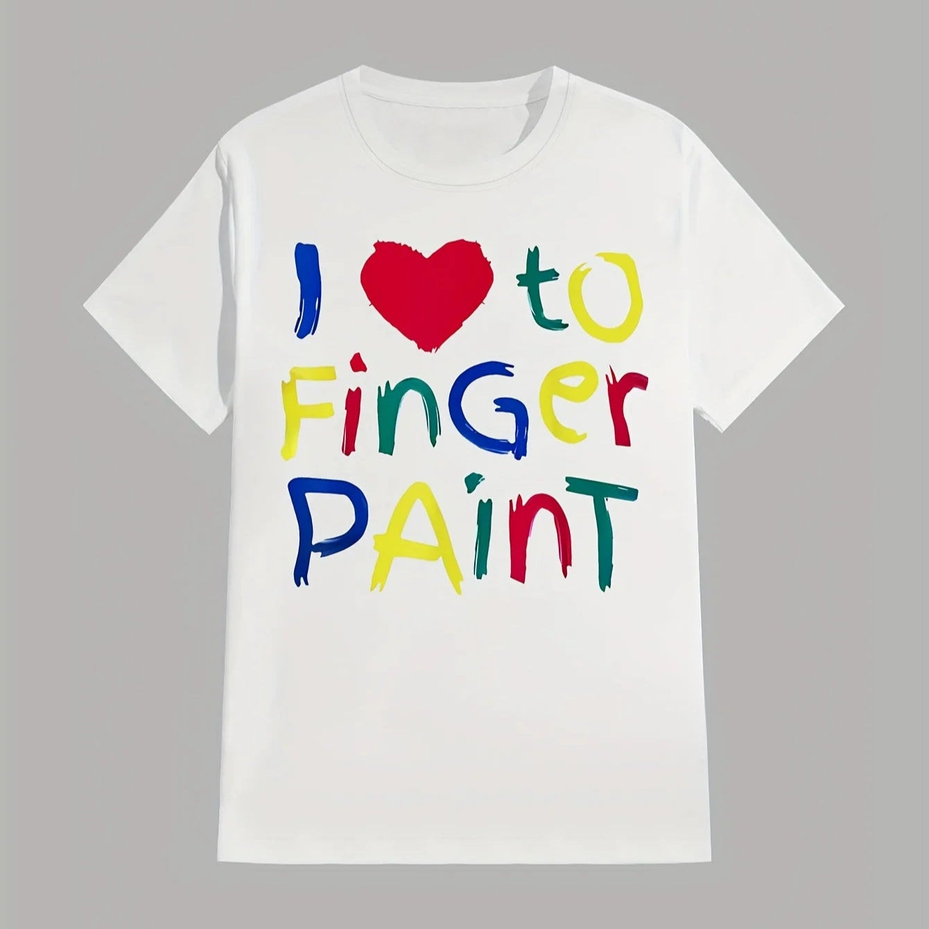 I Love To Finger Paint Shirt