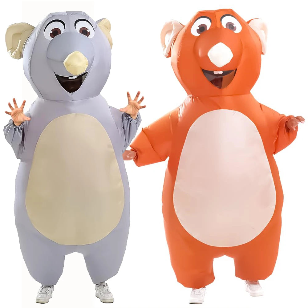 Inflatable Mouse Costume for Couples