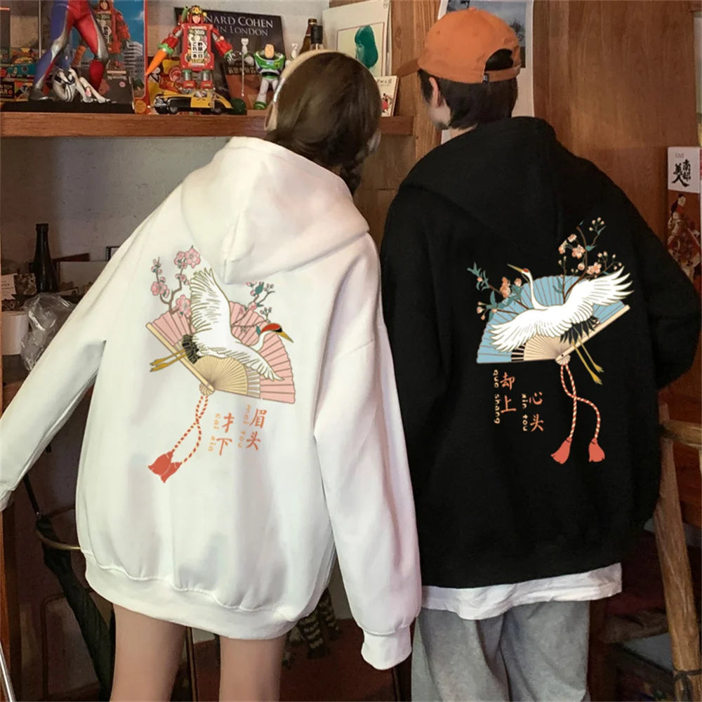 Japanese Cute Couple Hoodies
