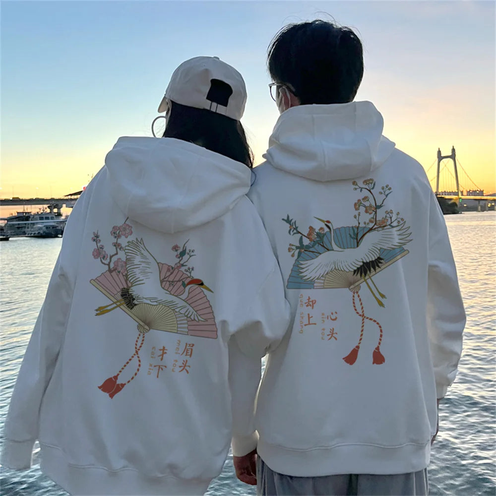 Japanese Cute Couple Hoodies