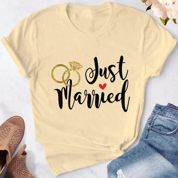 Just married shirts on sale