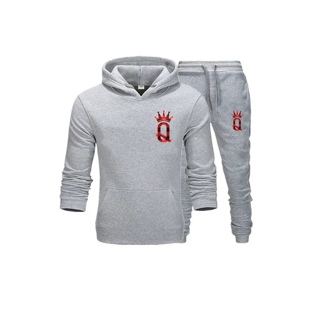 K Q Matching Tracksuits for Couples