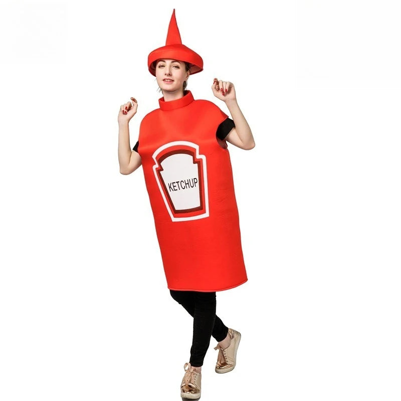 Ketchup and Mustard Costume for Couples