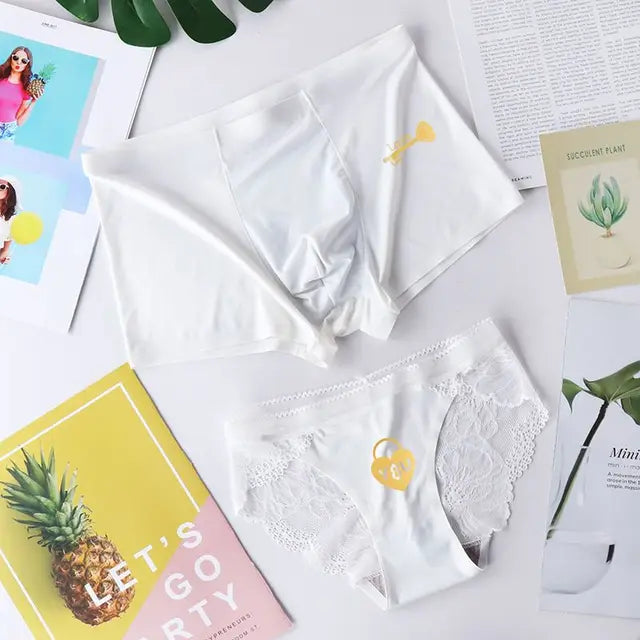 succulent underwear Key and Keyhole Matching Underwear