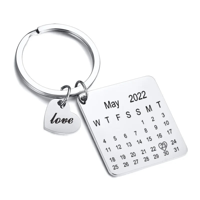 Keychain Anniversary Gifts for Couples
