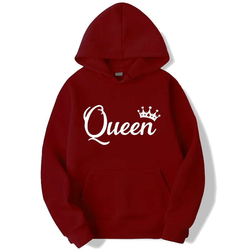King Queen Couple Hoodie