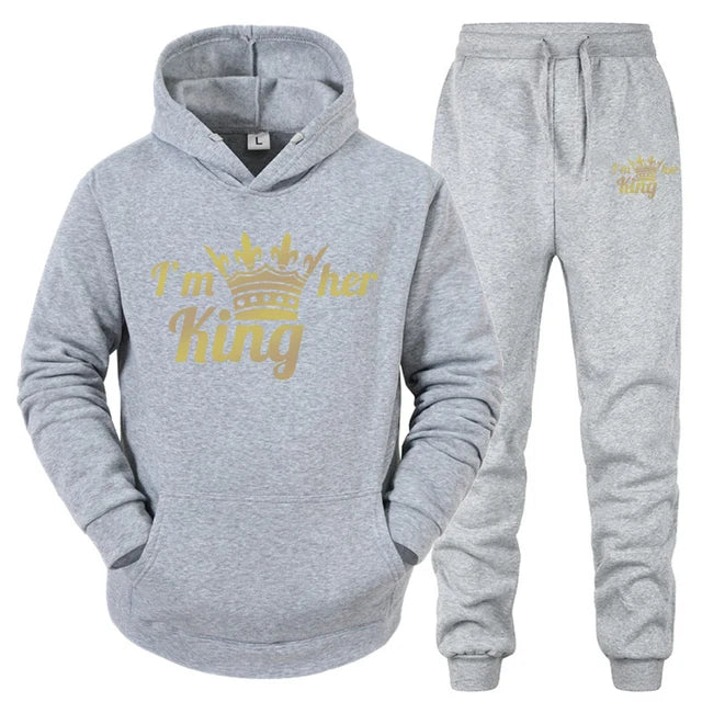 King Queen Matching Tracksuit