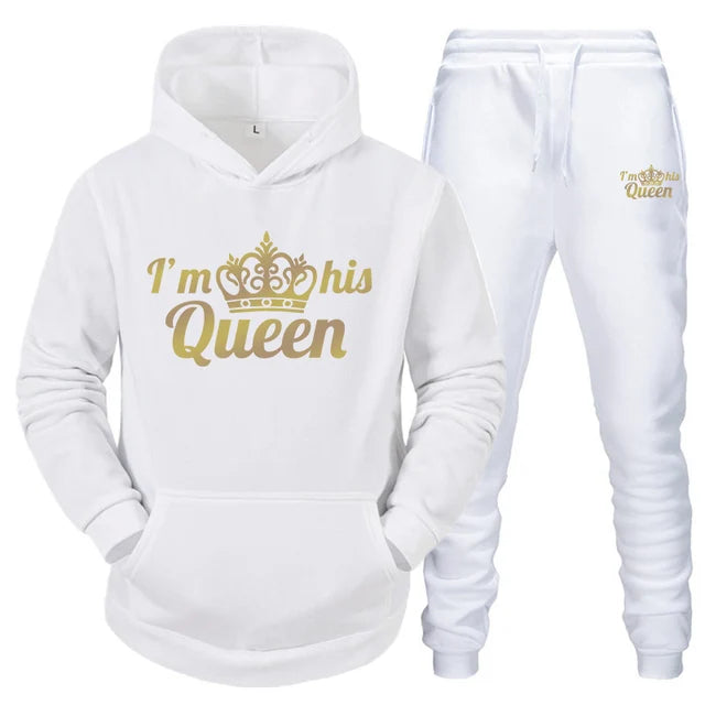 King Queen Matching Tracksuit