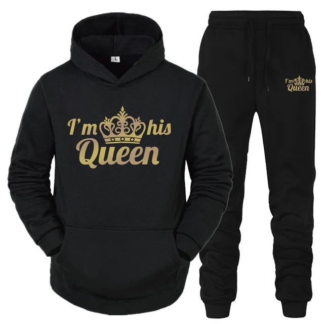 King Queen Matching Tracksuit