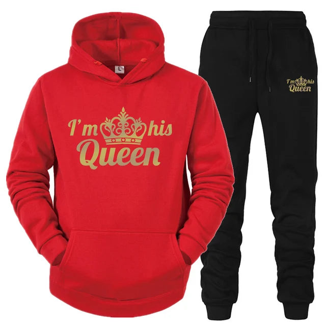 King Queen Matching Tracksuit