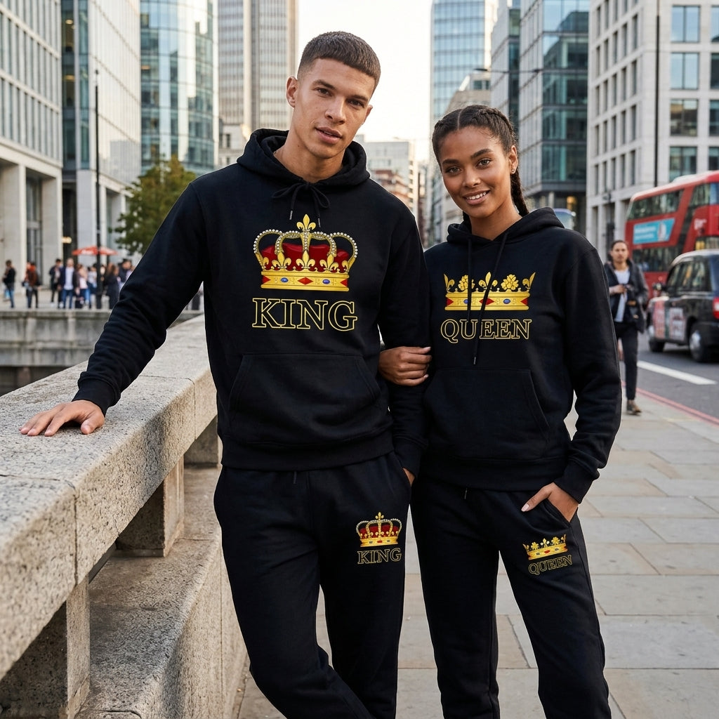 King Matching Couple Tracksuits